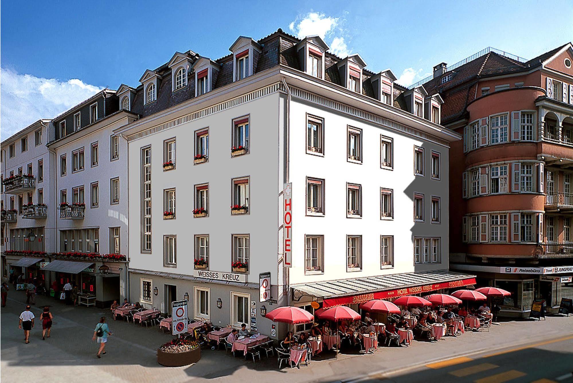 Hotel Weisses Kreuz Interlaken Zewnętrze zdjęcie